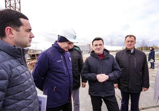 🏗Строим в микрорайоне Заречье в Ногинске большую и современную поликлинику на 500 посещений в смену